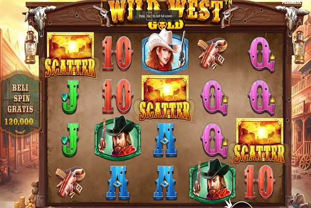 cara daftar slot wild west gold